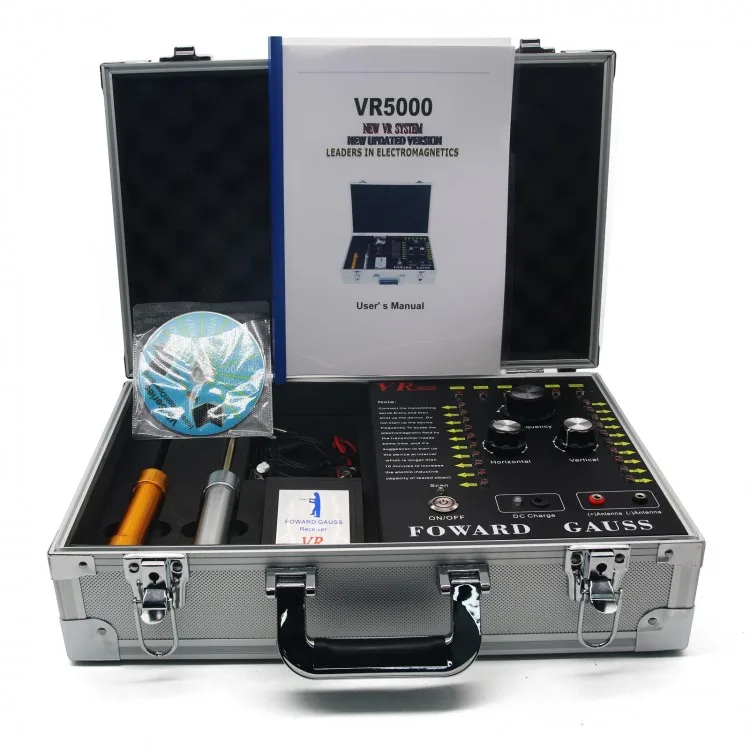 

70M Depth 1500M VR5000 Long Range Underground Silver Diamond Gold Metal Detector