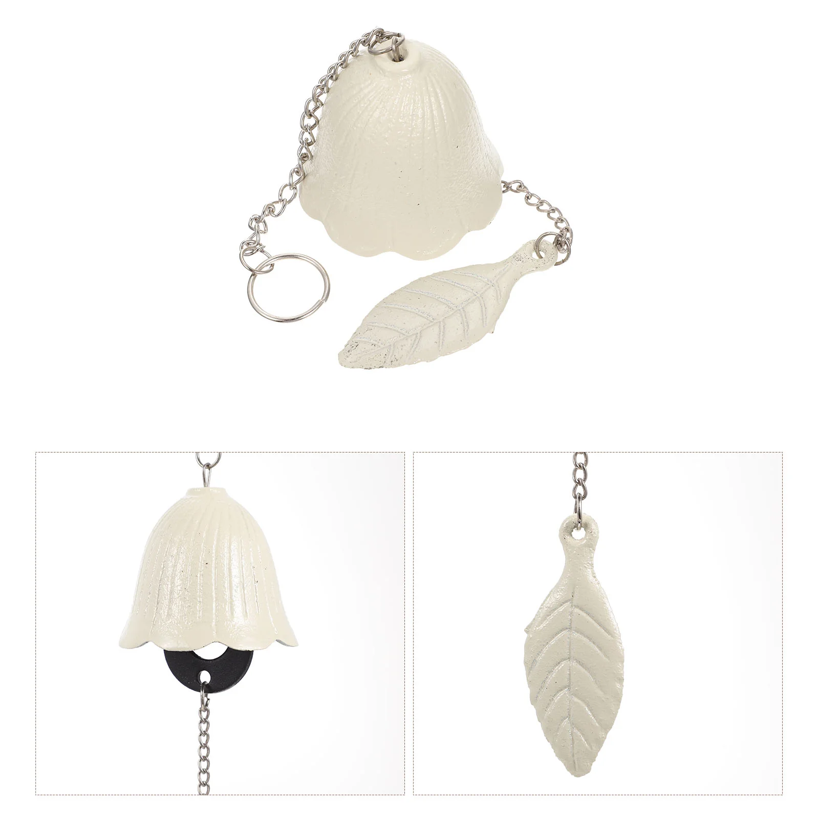 

Wind Chime Japandi Decor Garden Wind Catcher Hanging Wind Bell Ornament Temple Hanging Bell Cast Iron Wind Catcher Bell