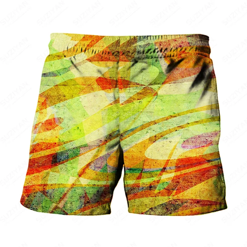 

Plaid Clothing High 2022 Fashionable Printed Shorts Men Male Clothes Fitness Beach Mens Clothes One Piece Sports Swim Shorts