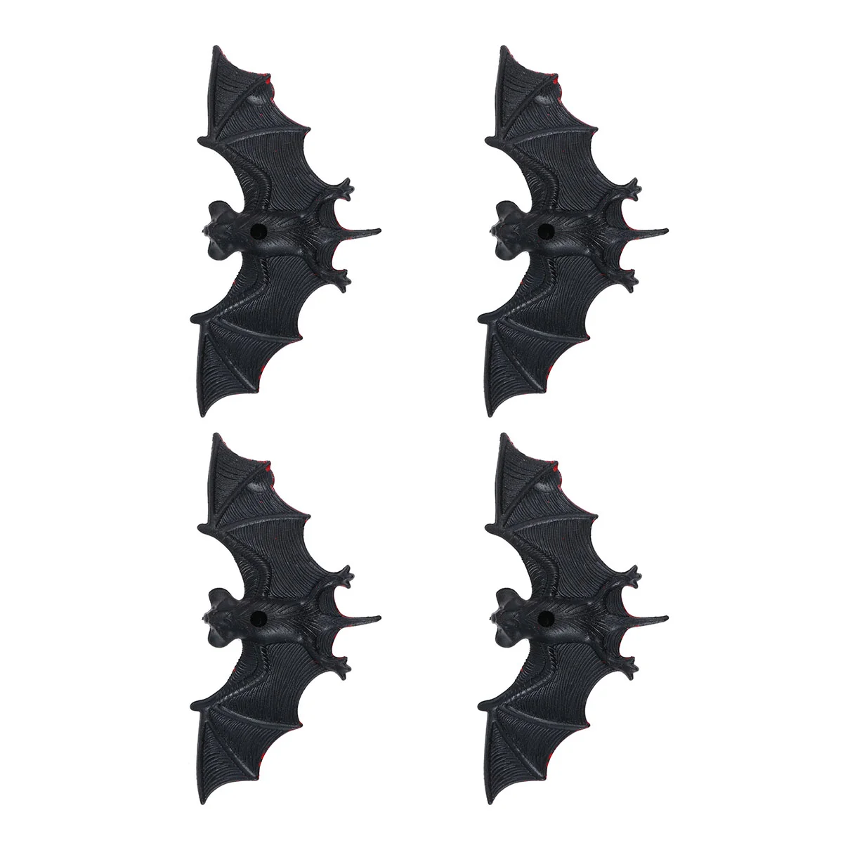 

Bats Wall Decor Hanging Pendant Bat Scary Black Decals Party 3D Decoration Goth Vintage Realistic Spooky Eve Decal Sticker