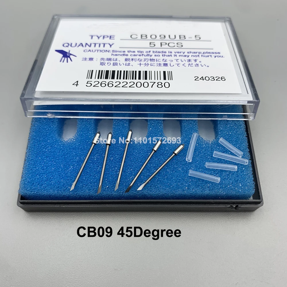 

5 шт. для CB09UB-5 CB15U-5 нож с режущим лезвием для Graphtec CE5000 CE6000 FC8600 FC8000 CE7000 CB09U CB15 лезвие из цементированного карбида