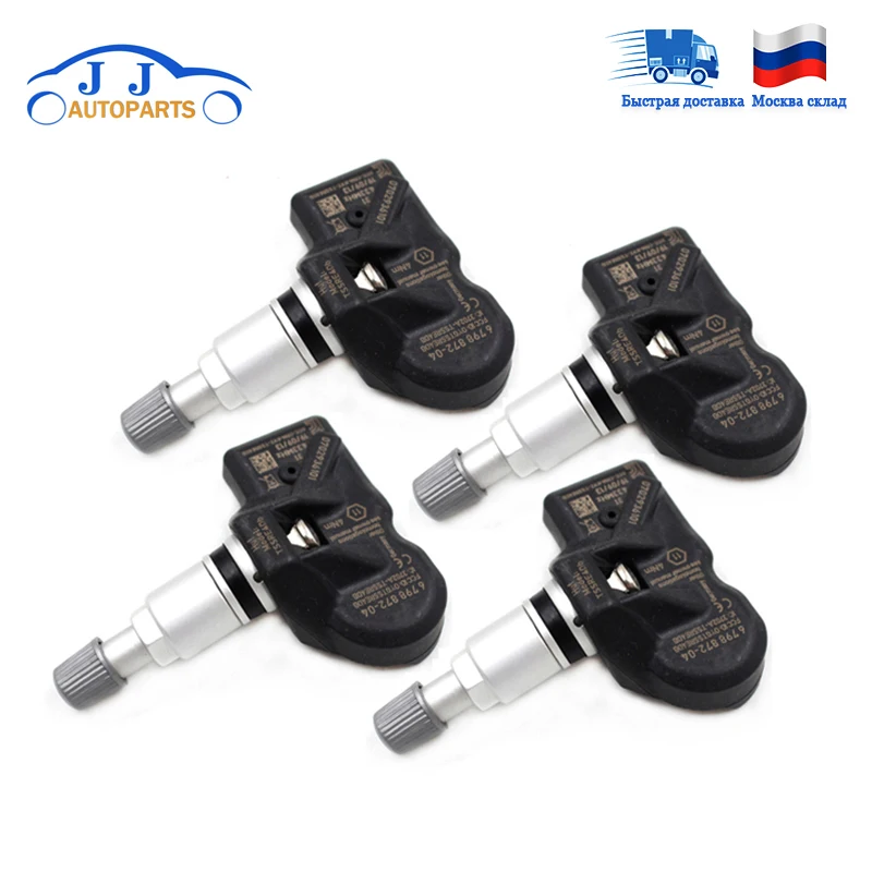 4 шт. новый датчик давления в шинах TPMS для BMW 5 6 7 X1 X3 X4 Z4 Mini Rools Royce - Цена: 2403.6