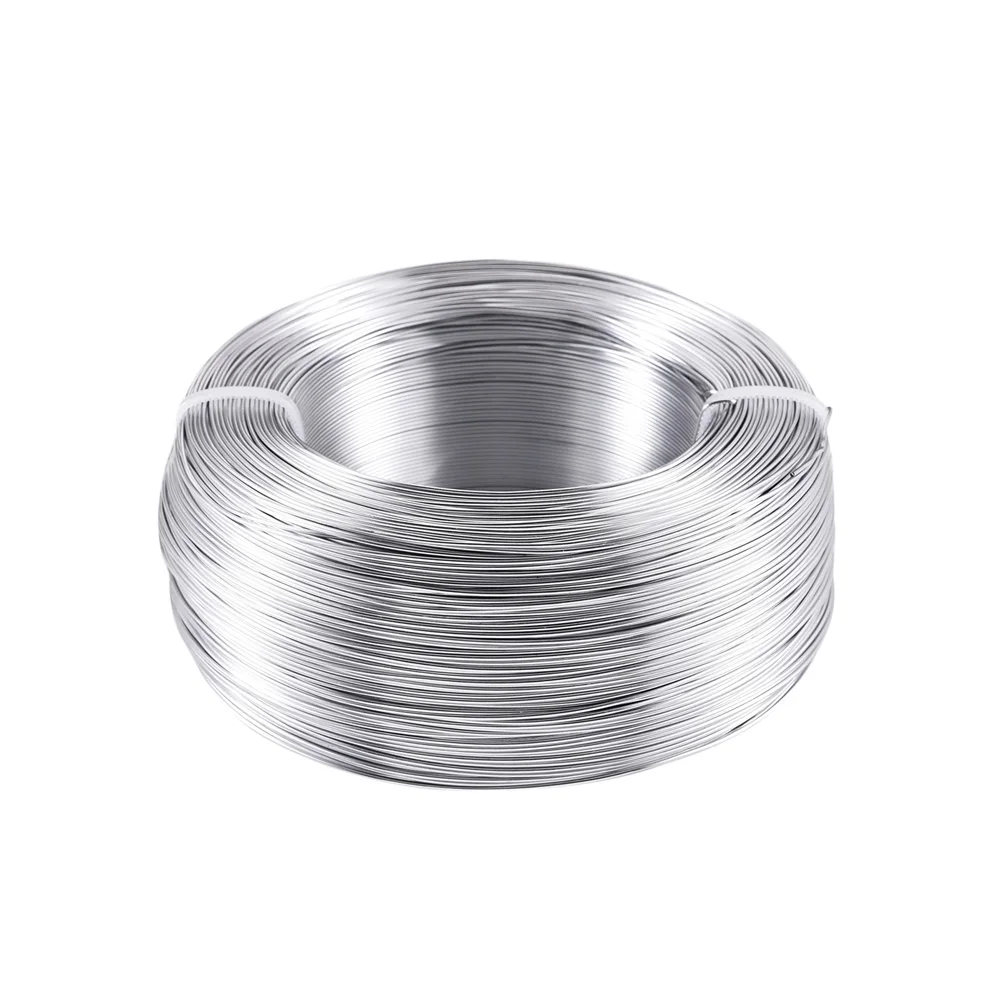 Bendable Aluminum Wire for Jewelry Making DIY Necklace Bracelet Handwork Beading Wire 0.6mm 0.8mm 1mm 1.5mm 2mm 2.5mm 3mm