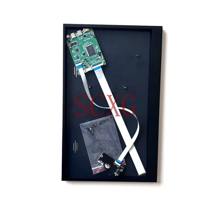 

Подходит для N156HCA N156HCG Mini-HDMI EDP 30-контактный 2 TYPE-C Micro USB 1920*1080 модифицированный Комплект «сделай сам» 15,6 "панель контроллера + металлическая фо...