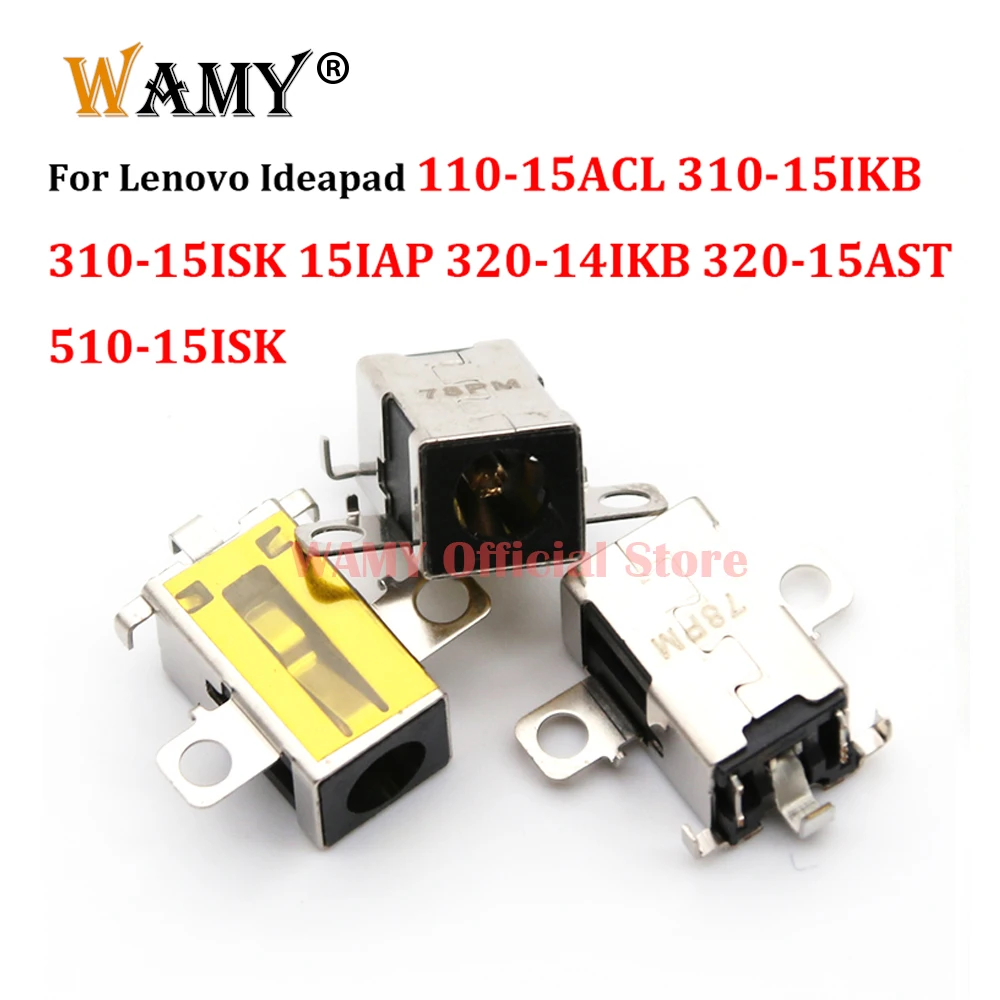 

Разъем питания постоянного тока для Lenovo 110-15ACL 310-15IKB 310-15ISK 320-14IKB 320-15AST 510-15ISK
