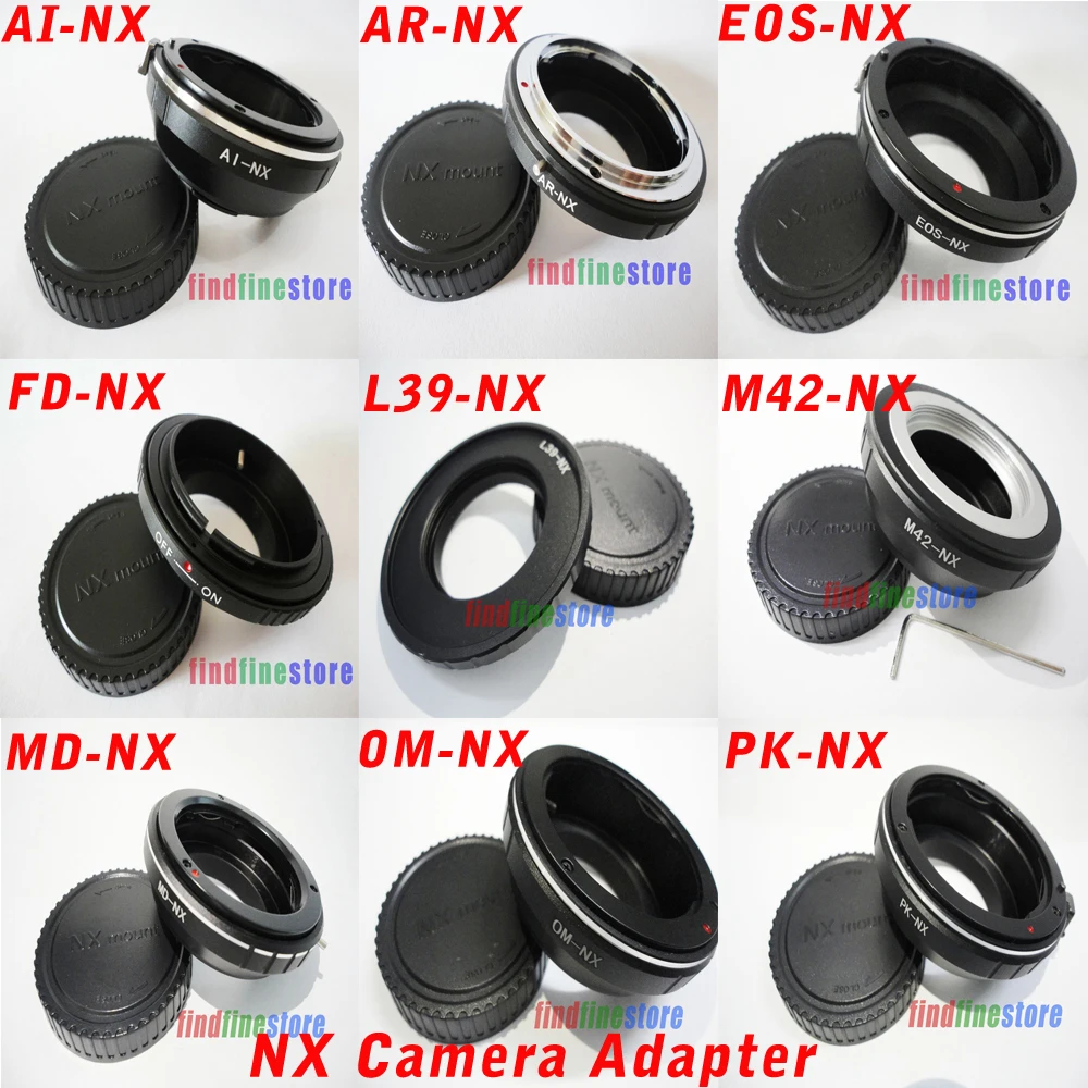Объектив Nikon AI F CY C/Y Canon EOS FD L39 M42 Konica AR Minolta MD Olympus OM Pentax PK Адаптер + крышка для