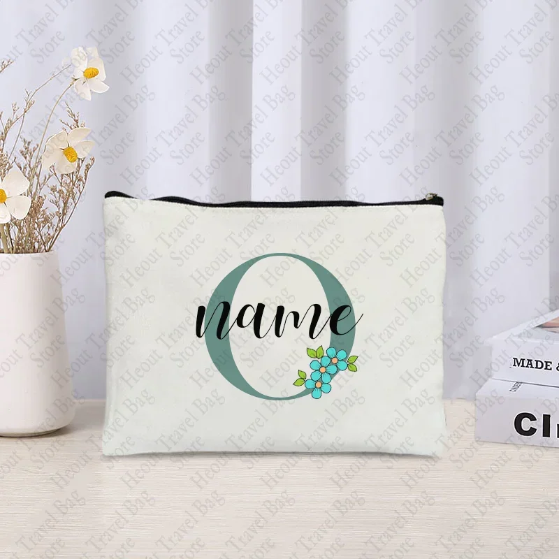 Косметичка с именем под заказ индивидуальная косметичка Женская дорожная для