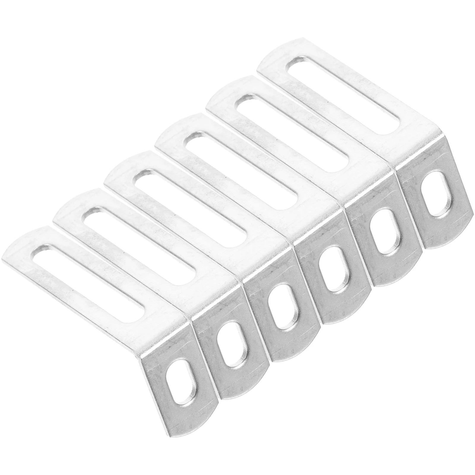 

20 Pcs Stainless Steel Shelf Right Angle Code Wood Bracket Small Brackets Corner