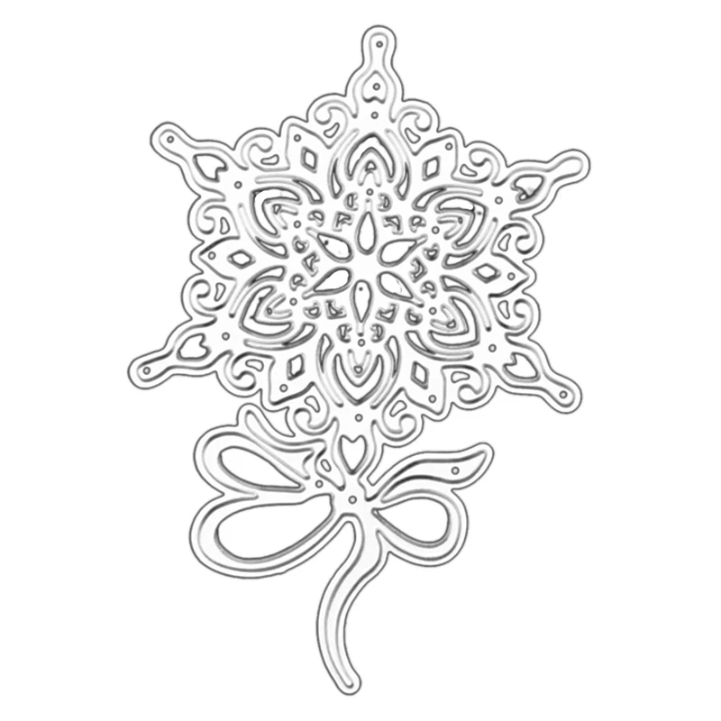 

Mandala Flower Metal Cutting Dies Stencil Scrapbooking DIY Album Stamp Paper Car