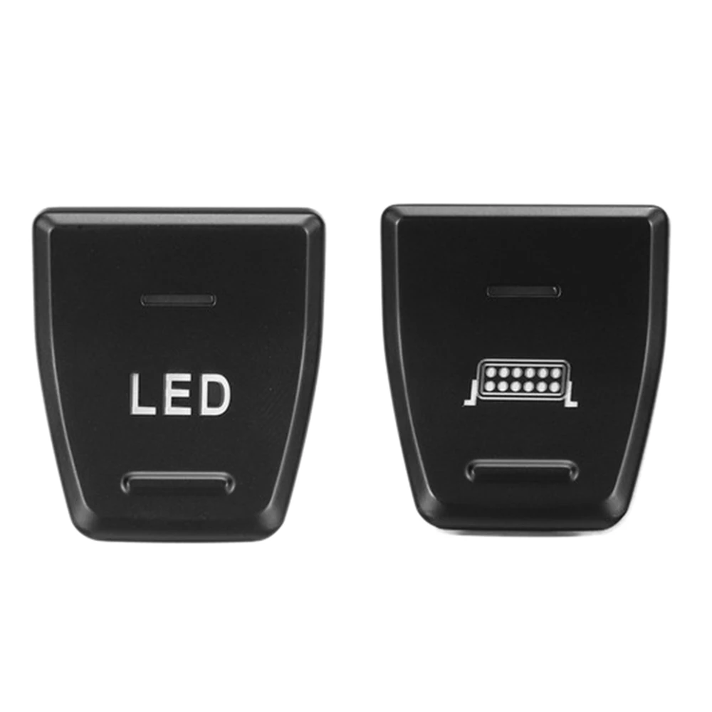 

Панель автомобильной центральной консоли, кнопочный переключатель для Toyota RAV4 2019 2020 2021, светодиодсветильник осветительная панель, световой ...