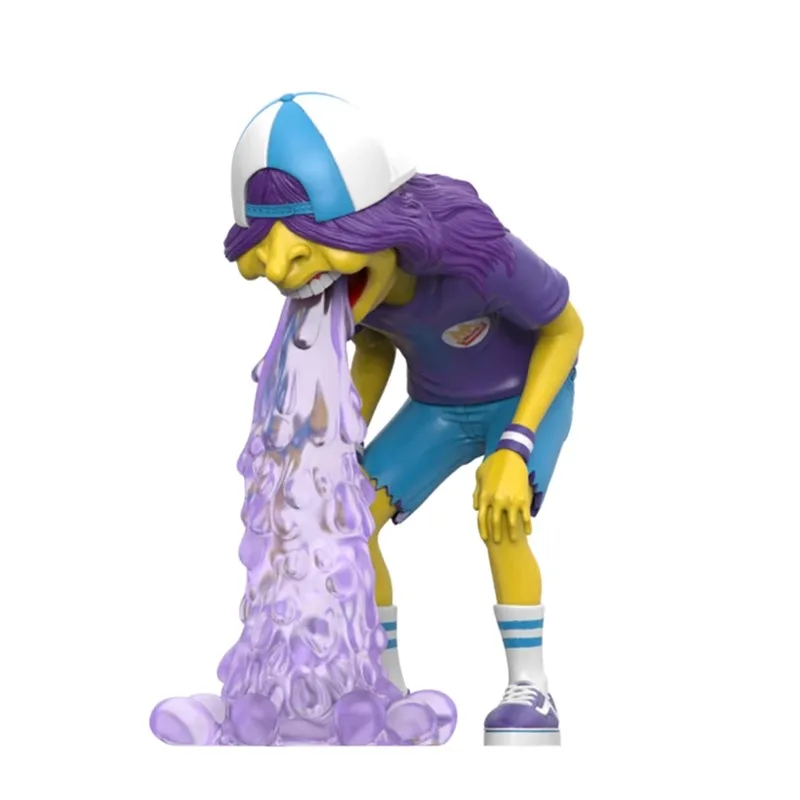 В наличии оригинальная подлинная MIGHTY JAXX Vomit Kid FAST FOOD PURPLE 20 см анимационная модель