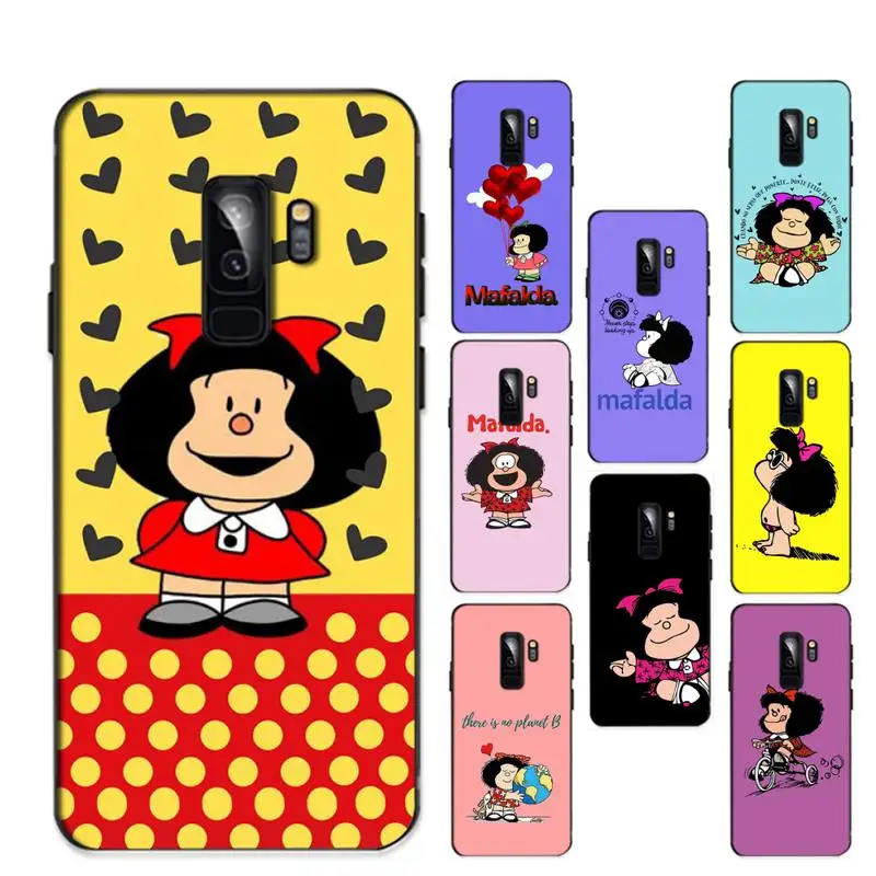

Mafalda Phone Case For Samsung Galaxy S 20lite S21 S21ULTRA s20 s20plus for samsung S 21plus 20UlTRA capa