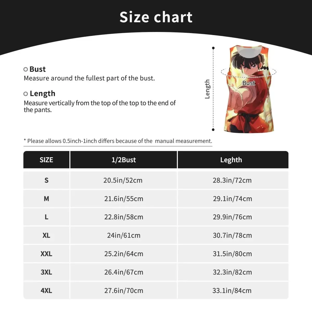Фото Быстросохнущая дышащая майка-жилет для бодибилдинга Ranma Saotome Pig Girls Gym Tank Muscle без рукавов №4