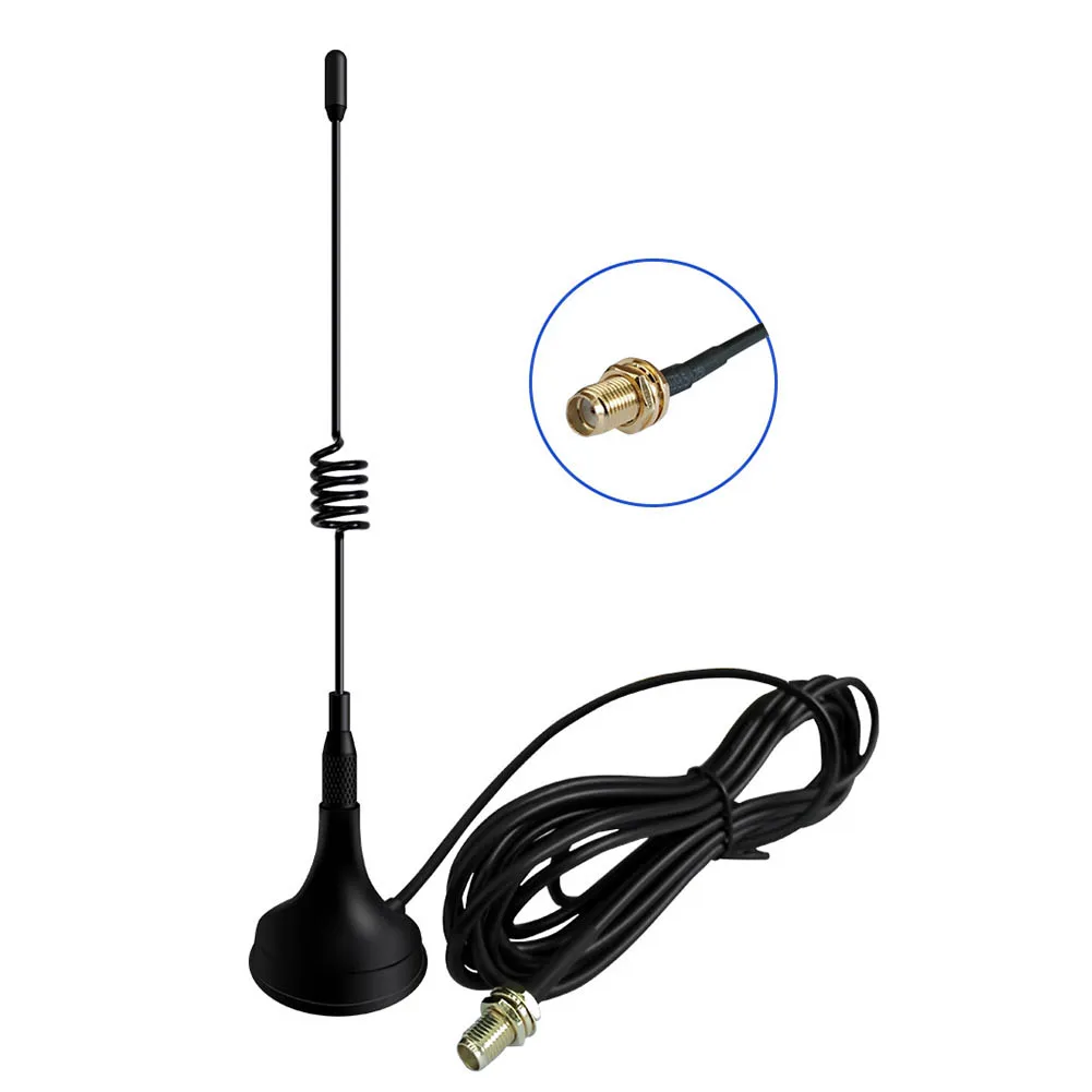 

3DB Anteny Walkie Talkie Antena High Gain Car Antena 470Mhz Female Head RG-174A Vehicle Mounted Talkie Car Antenna