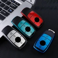 tpu car key case fob cover shell keychain for mercedes benz a c e s g gls class 260l 300l w177 w205 w213 w222 g63 x167 maybach