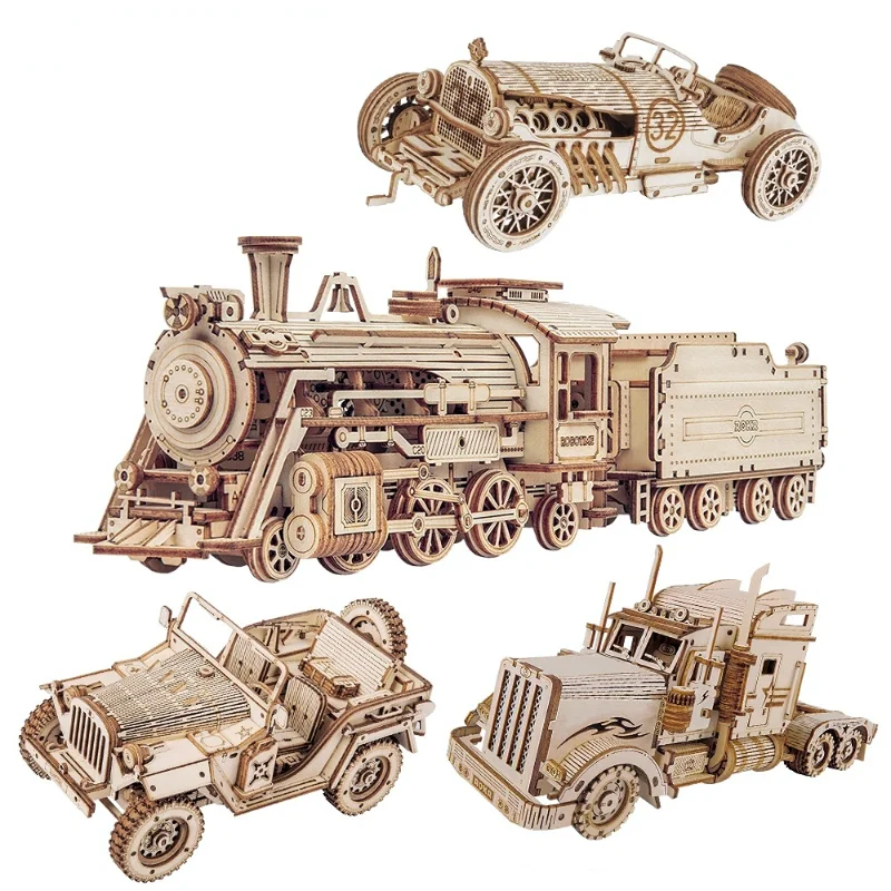 S For Children Kids Birthday Gift Wooden Building Toys