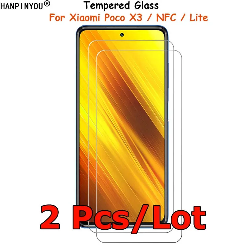 2 шт./лот для Xiaomi Poco X4 X3 Pro NFC Lite прозрачное закаленное стекло Защита экрана