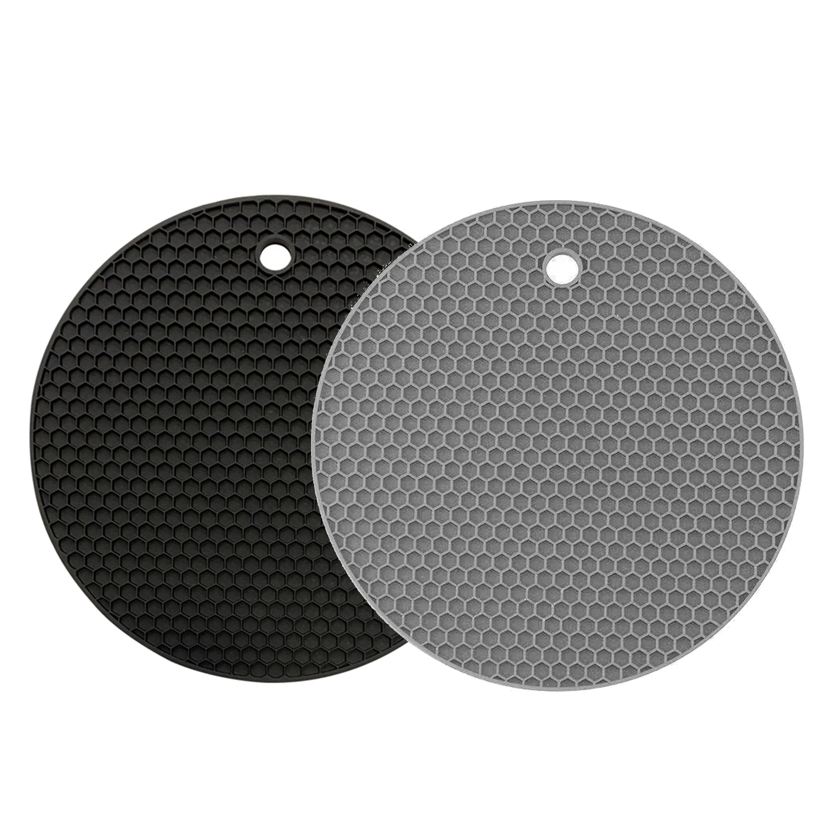 

4 Pack Silicone Pad Heat Slip Resistant Hot Dishes Holder Trivets For Hot Pots And Pans Silicone Mat Hot Mats For Countertop