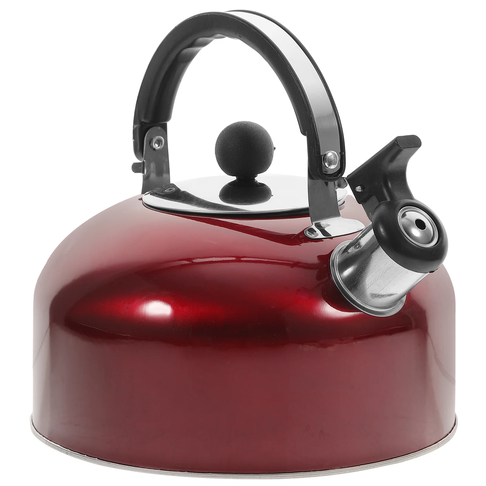 

Metal Red Exquisite Boiling Water Kettle Kettle for Home Restaurant Hotel Office