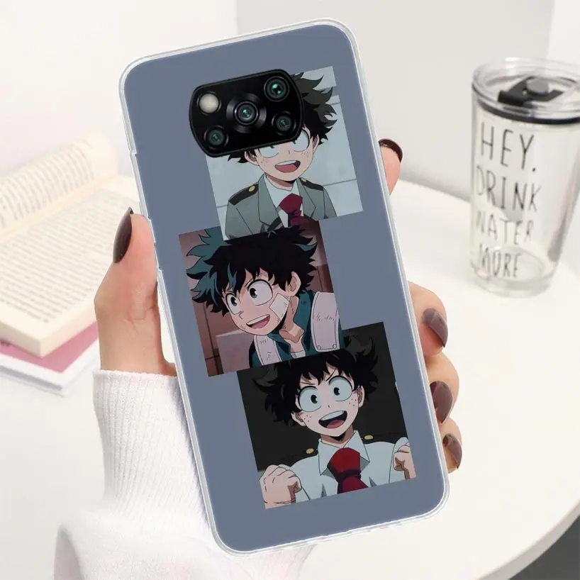 My Hero Boku no Hero Academia deku bakugou Cute Phone Case For Xiaomi Mi 11 Lite 12X 11i 12T 11T 10T 9T Pro 13 12 10 9 8 Ultra 5 images - 6