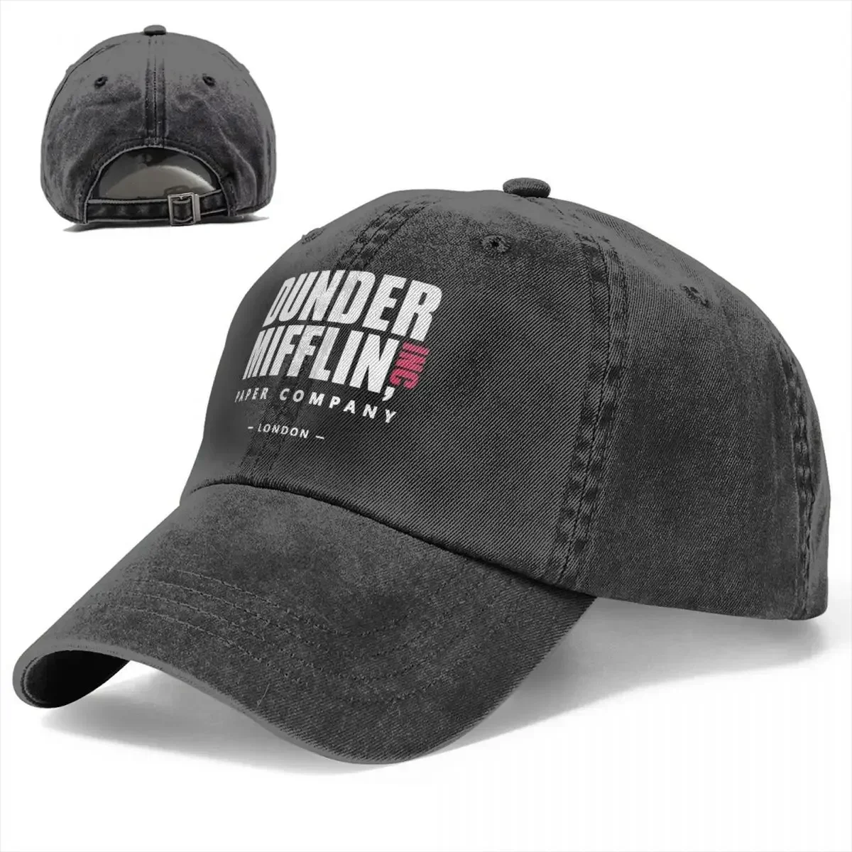 Бейсбольная кепка Dunder Mifflin London потертая офисная бумажная компания шляпа Snapback