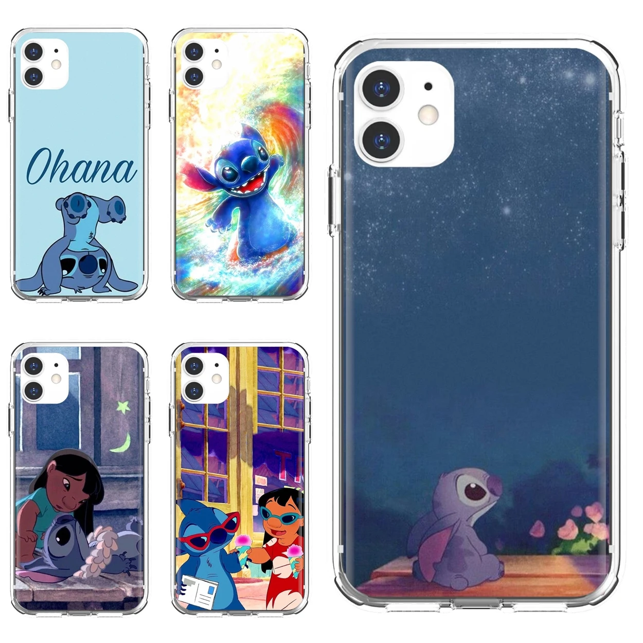 Прозрачный чехол из ТПУ Lilo-Stitch для iPod Touch 5 6 Xiaomi Redmi S2 Pro 5A Pocophone F1 LG G6 Q6 Q7 G5 |