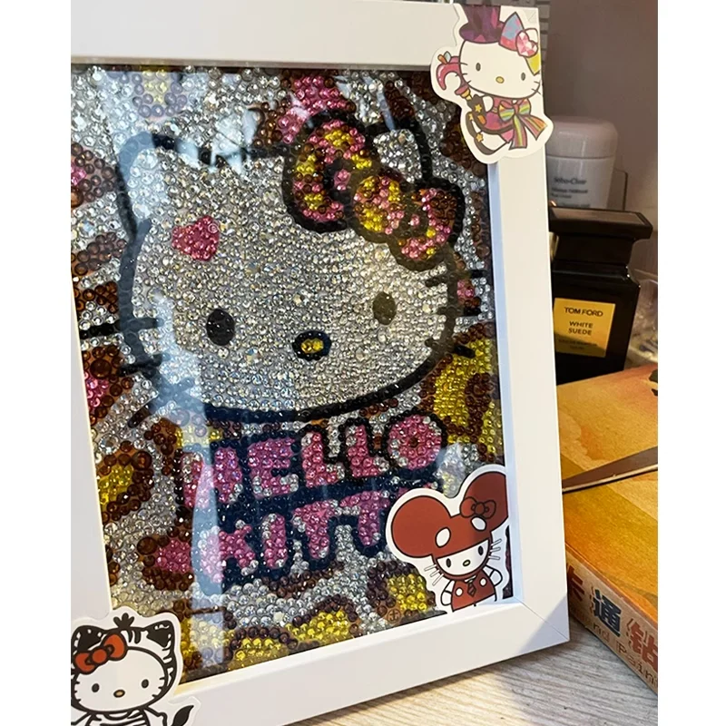 

Алмазная живопись «Hello kitty» «сделай сам»