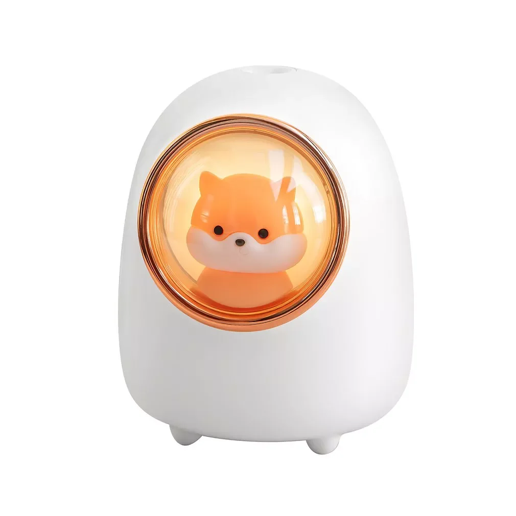 

Capsule Humidifier USB Wireless Ultrasonic Aroma Essential Oil Diffuser Air Humidificador With Atmosphere Lamp
