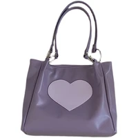 2022 new handbag womens high end sense love tote bag all match large capacity shoulder bag