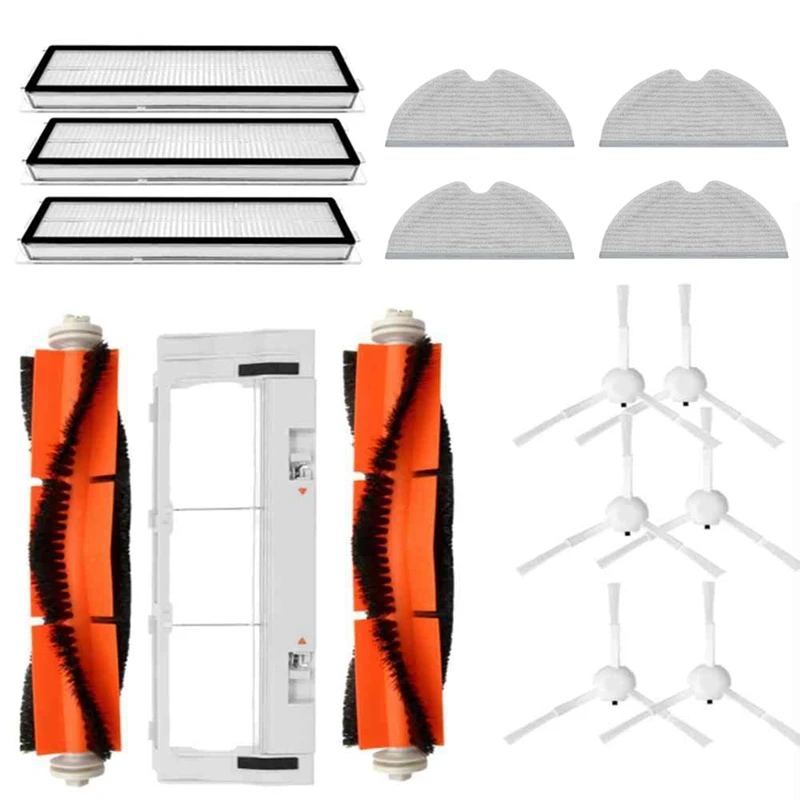 

Щетка для робота Xiaomi Dreame D9 L10PRO, основная и боковая щетки, насадка на швабру, фильтр НЕРА, Сменные аксессуары для пылесоса