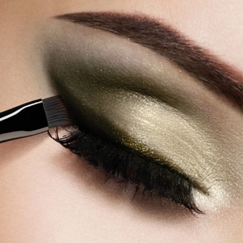 

Кисти для макияжа бровей с лезвием для подводки глаз ультратонкие тонкие кисти для бровей с тонким углом плоская тонкая кисть для подводки ...