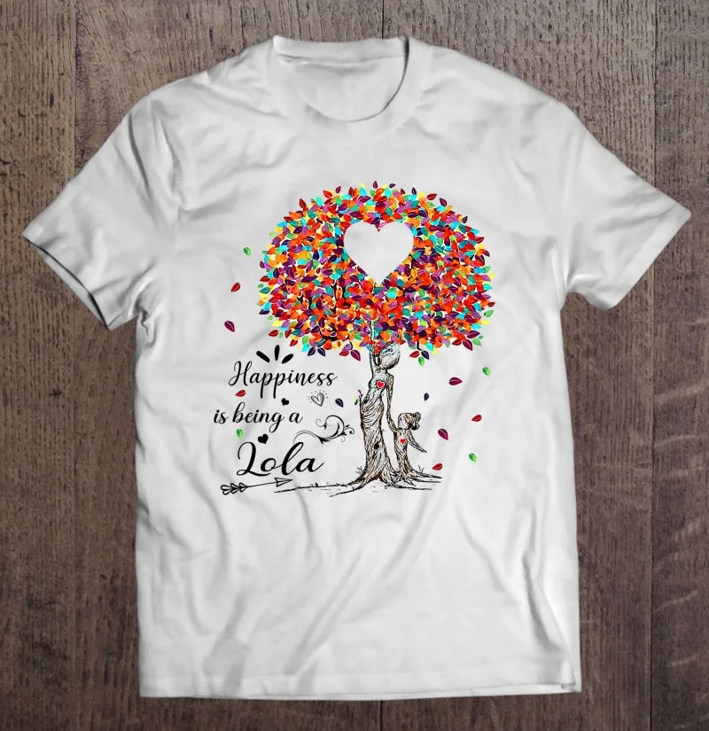 

Футболка мужская оверсайз с надписью «Happy Is A Lola»