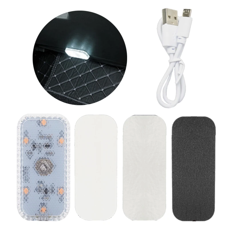 Автомобильный светильник для чтения USB Перезаряжаемый беспроводной пульт