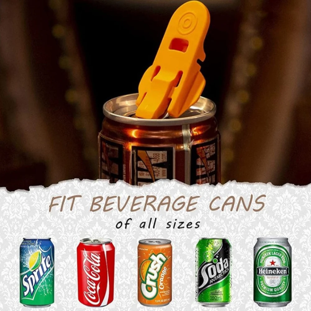 

1/3/6Pcs Easy Can Opener Portable Drink Beer Cola Beverage Drink Opener Reusable Bottle Opener Kitchen Camping Tools Plastic