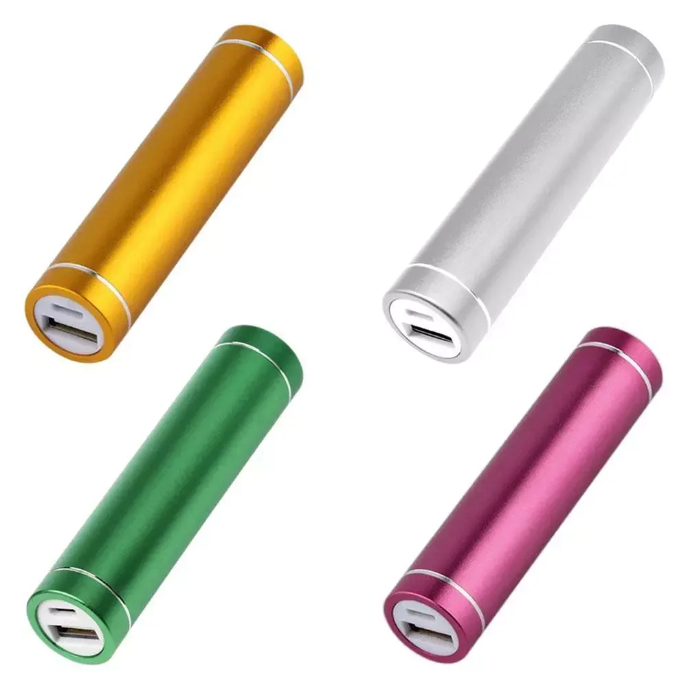 

2023New Cylindrical Aluminum Alloy Welding-free Mobile Phone Cover With Spring Single/1 Section 18650