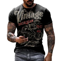 2022 summer vintage men t shirt retro motorcicle oversized tshirts for man clothing sport colo anime harajuku t shirts tee motor