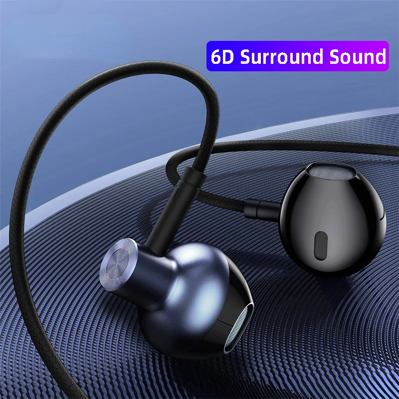 

Earphone H19 Earphone Stereo Headset In-Ear Earbuds 3.5mm Jack Wire Earphone With Mic for iPhone 6s fone de ouvido