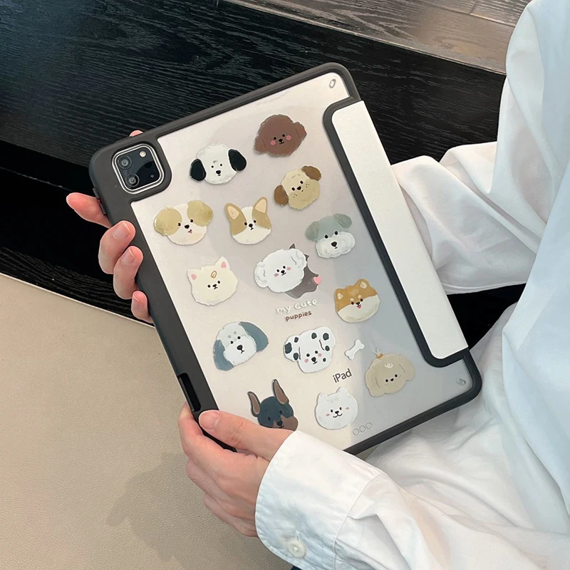 

Мультяшный чехол в форме щенка для iPad 2021 iPad Mini 6 для 2020 iPad Air 4 2022 Air 5 чехол для 2020 2021 iPad Pro 11 дюймов чехол для iPad