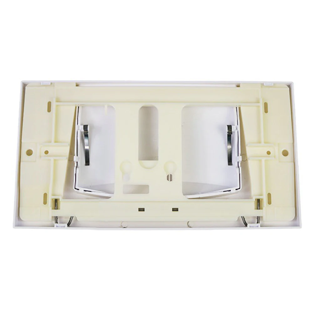 

Geberit 200F Flush Plate for WC Chrome 115 222 111 115 222 461 Suitable for Duofix Pur ABS Material Rinse Stop Function