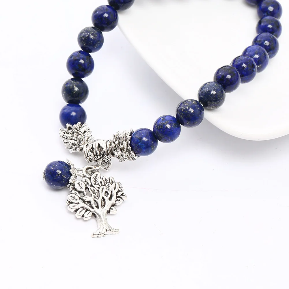 Новинка 2022 бусины браслеты для мужчин Винтажные в виде дерева жизни шармы