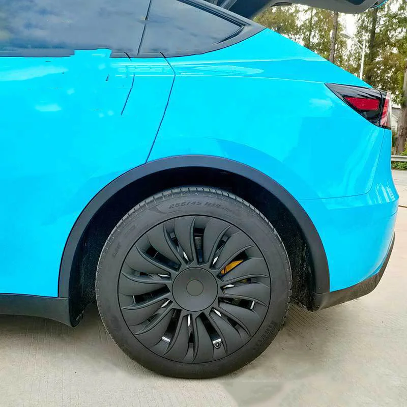 

4PCS for Tesla Model Y 19 Inch Hub Cap Performance Wheel Caps Automobile Replacemen Hubcap Full Rim Cover Accessories 2018-2022