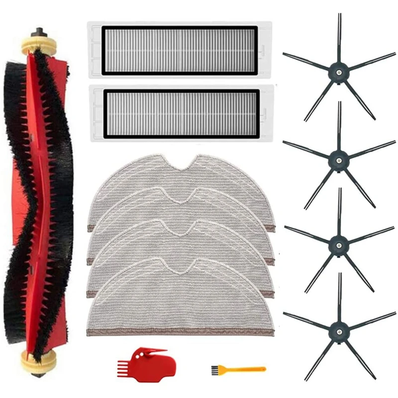 

13Pcs Replacement Parts For Xiaomi Roborock S6 S60 S65 S5 MAX S6 MAXV S6 Pure Vacuum Cleaner Accessories Brush Filters