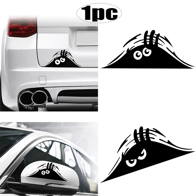 

Elf 3D Eyes Car Stickers Self-adhesive Cars Anti Scratch Decal Car Styling Decoration Exterior Auto Accessories