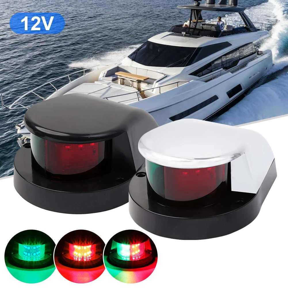 

Boat Marine Sailing Light Red&Green LED Bow Navigation Boat Light Sailing Signal Light For MotorBoat Yacht Warning Light 12V