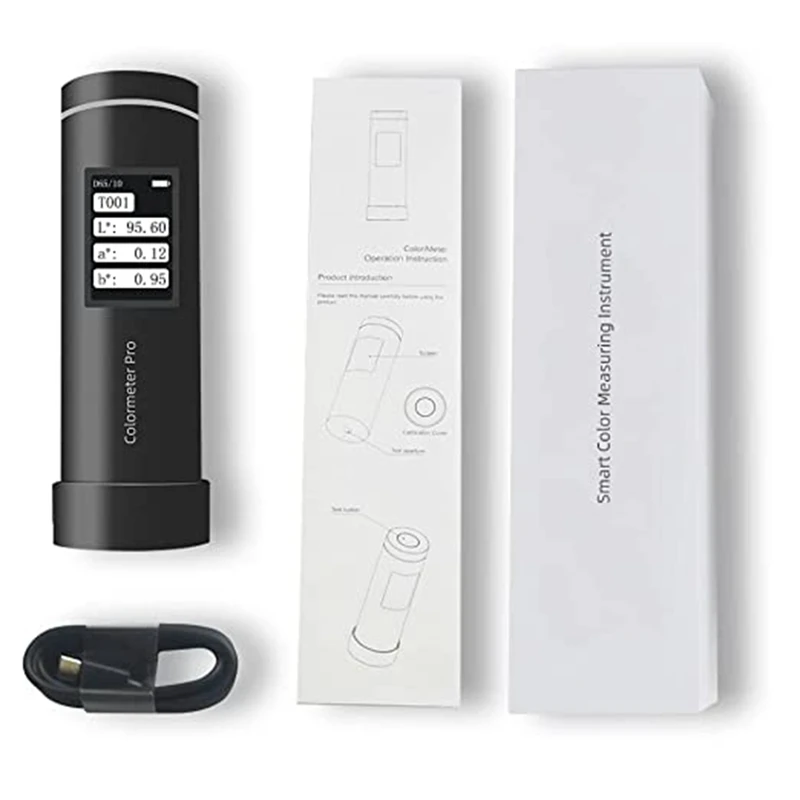 

Integrating Sphere Colorimeter, D/8 Structure,8Mm Caliber,Small Spectrophotometer,Finding Color Card Number New Black