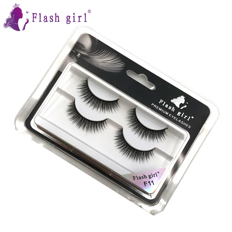 Ресницы Накладные из искусственной норки 2 пары 20 моделей |