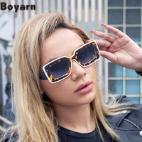 boyarn luxury brand design retro square sunglasses womens fashion pattern small frame sunglasses womens fashion outdoor sungla