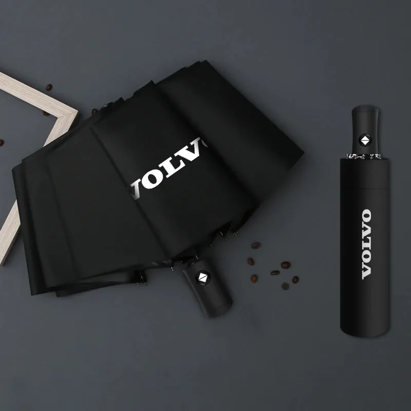 

Автомобильный складной зонт с логотипом, анти-УФ-зонтик для Volvo XC90 V90 V60 XC60 V40 S80 S60 S90 C40 XC40 V70 XC70 C30 C70 EX90