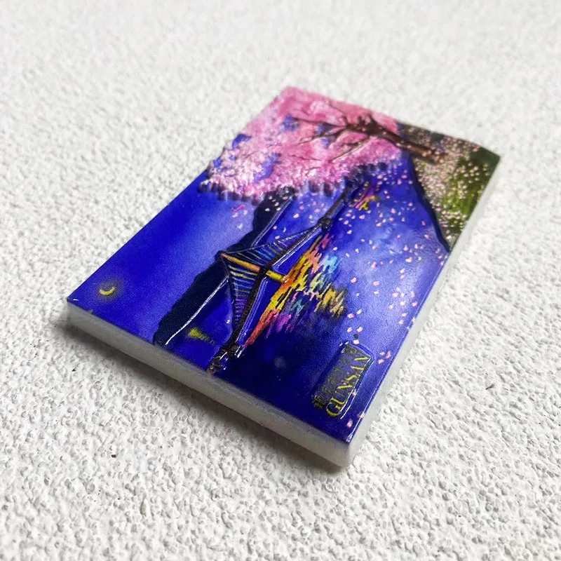 Сувенир с цветком вишни Kunsan из Южной Кореи предметы для украшения дома коллекция