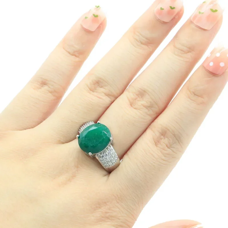 

Женское кольцо из серебра 925 пробы, 6 г